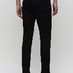 SELECTED Men Slim Fit Mid Rise Clean Look Dark Shade Stretchable Jeans