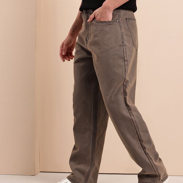 Mast & Harbour Men Relaxed Fit Mid-Rise Jeans