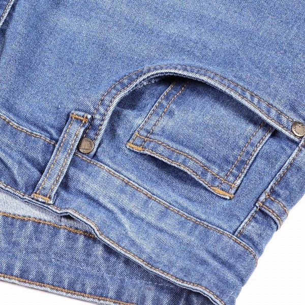 Thomas Scott Men Smart Bootcut Light Fade Stretchable Jeans