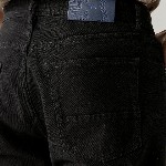 Andamen Men Casual Twill Woven Special Dye Wash Effect Straight Jeans