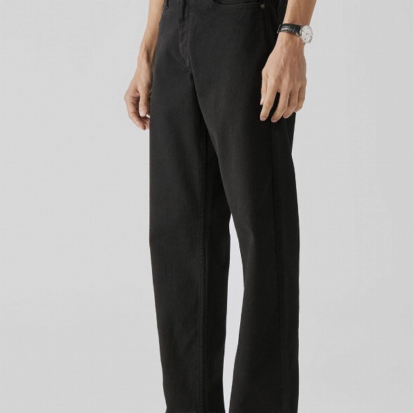 Andamen Men Casual Twill Woven Special Dye Wash Effect Straight Jeans