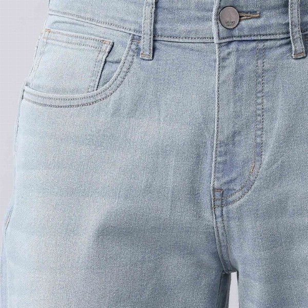 AD By Arvind Men Relaxed Fit Heavy Fade Jeans