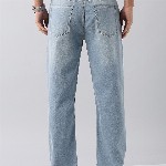 AD By Arvind Men Relaxed Fit Heavy Fade Jeans