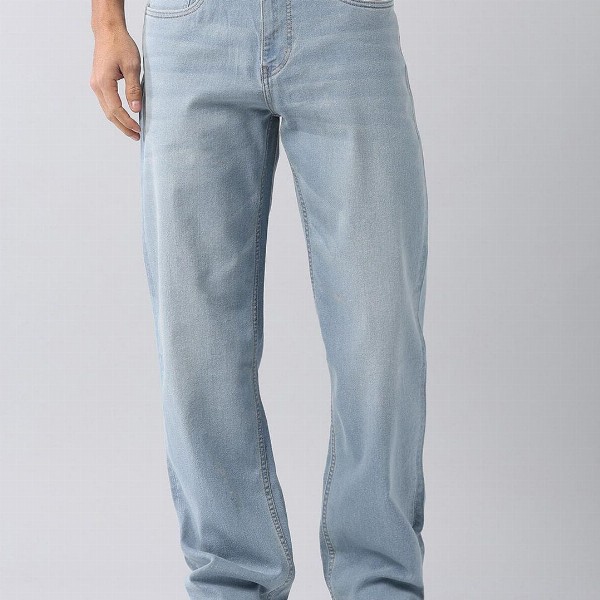 AD By Arvind Men Relaxed Fit Heavy Fade Jeans