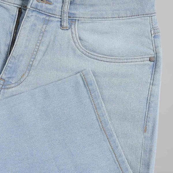 AD By Arvind Men Relaxed Fit Heavy Fade Jeans