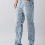 AD By Arvind Men Relaxed Fit Heavy Fade Jeans