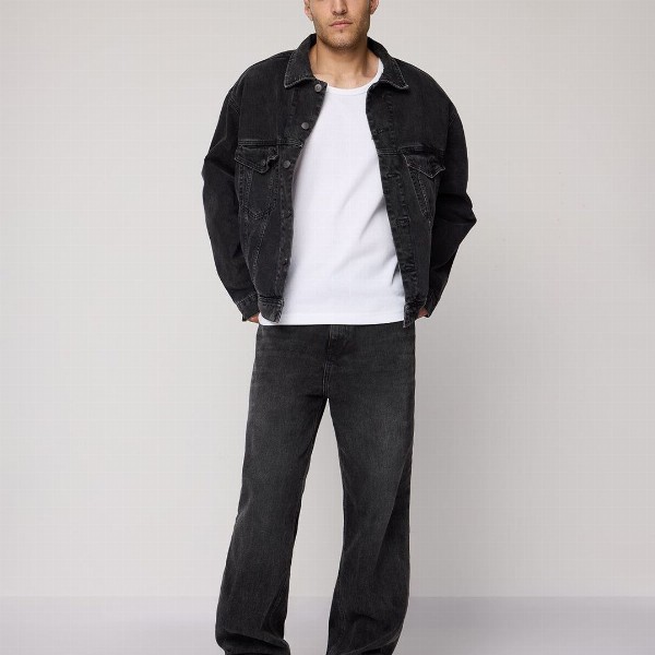 FREAKINS Men Cotton Straight Leg Mid Rise Jeans