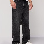 FREAKINS Men Cotton Straight Leg Mid Rise Jeans