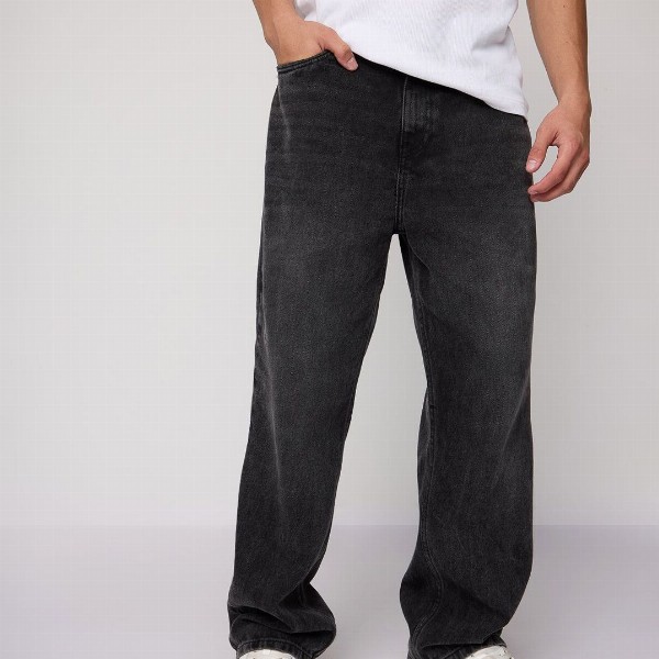 FREAKINS Men Cotton Straight Leg Mid Rise Jeans