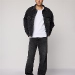 FREAKINS Men Cotton Straight Leg Mid Rise Jeans