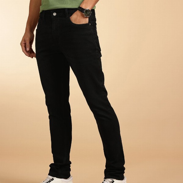 French Connection Men Slim Fit Light Fade Stretchable Jeans