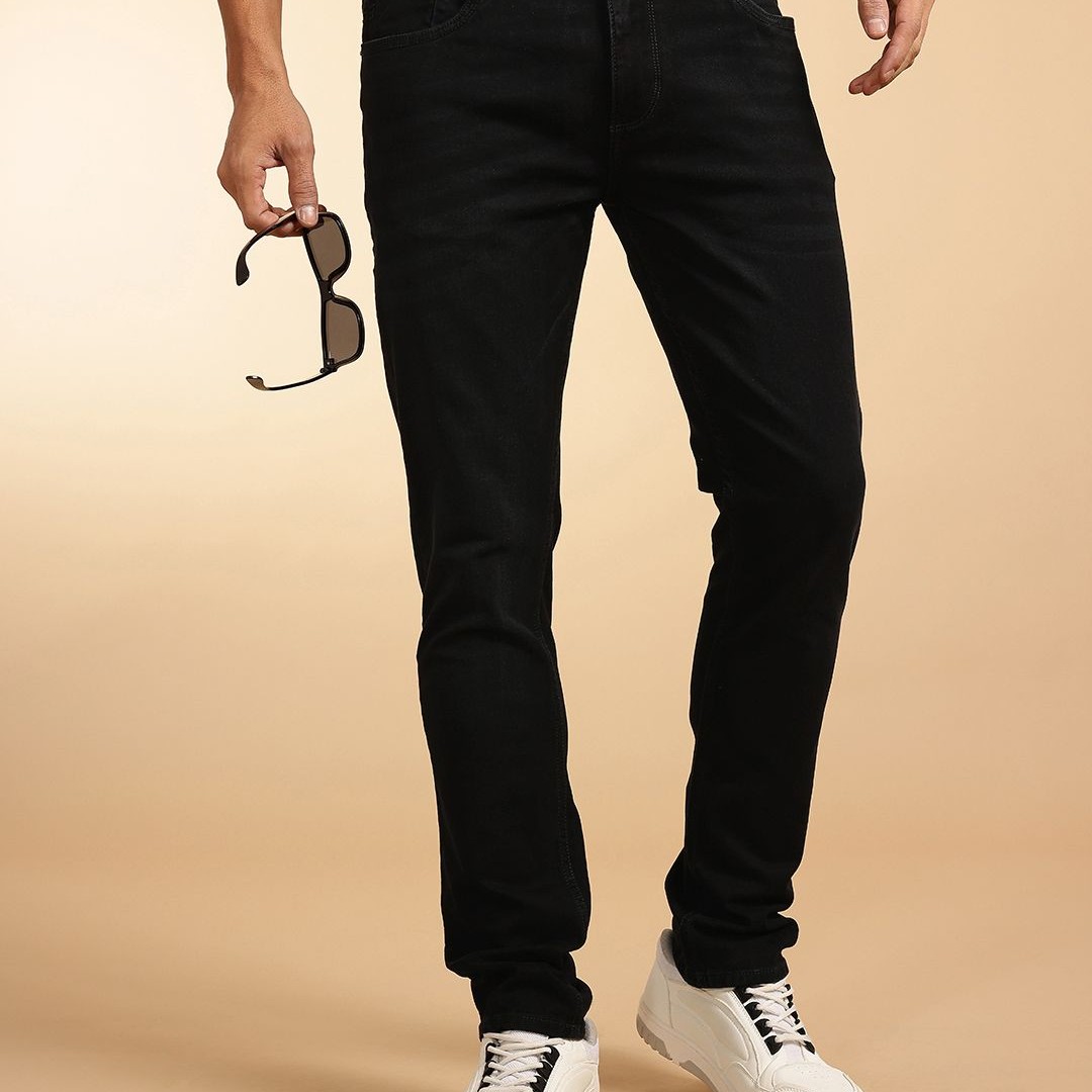 French Connection Men Slim Fit Light Fade Stretchable Jeans