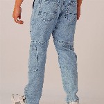 The Indian Garage Co Men Light Fade Jeans