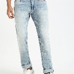 Tommy Hilfiger Men Slim Fit Heavy Fade Stretchable Jeans