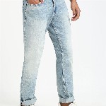 Tommy Hilfiger Men Slim Fit Heavy Fade Stretchable Jeans