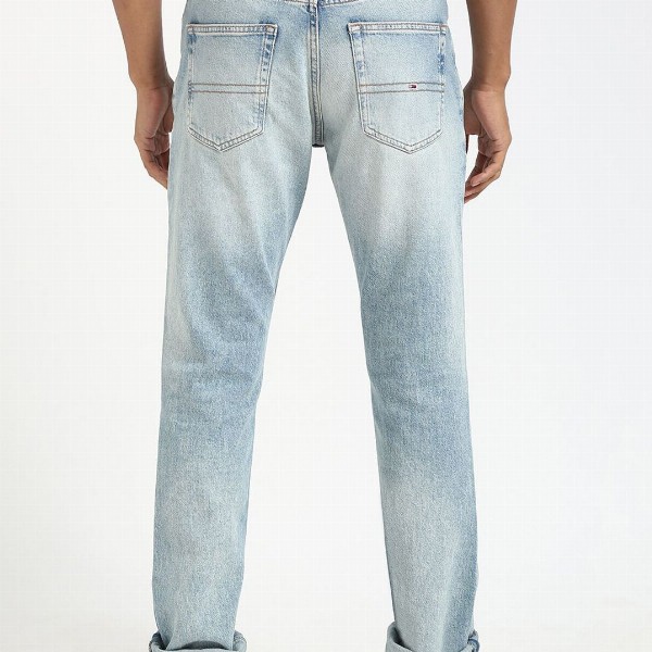 Tommy Hilfiger Men Slim Fit Heavy Fade Stretchable Jeans