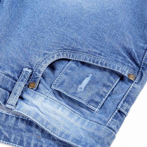 Mast & Harbour Blue Men Smart Bootcut Clean Look Stretchable Jeans