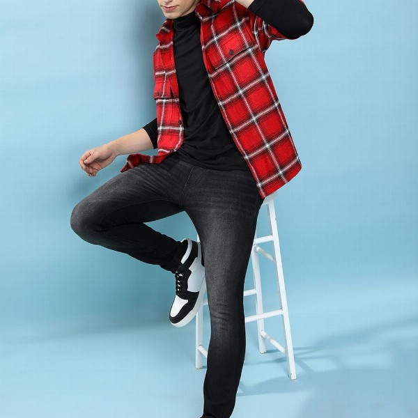 HIGHLANDER Men Slim Fit Light Fade Stretchable Jeans