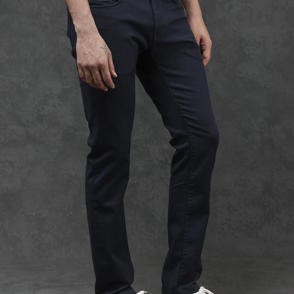 RARE RABBIT Men Cordon Dark Wash Stretchable Jeans