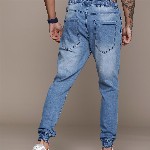 Roadster Men Jogger Light Fade Stretchable Jeans