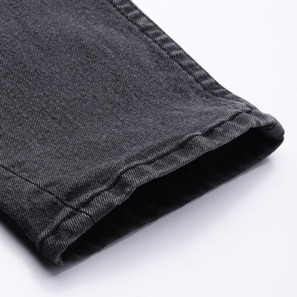 HERE&NOW Men Black Regular Fit Mid-Rise Clean Look Stretchable Jeans