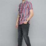 HERE&NOW Men Black Regular Fit Mid-Rise Clean Look Stretchable Jeans