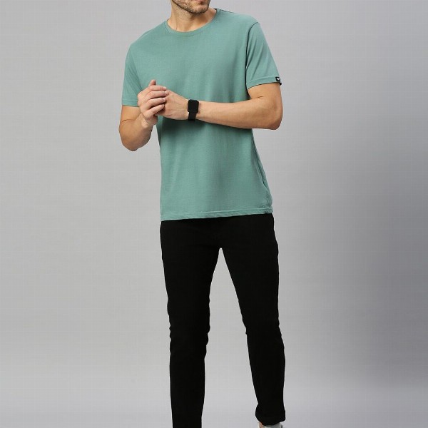 Mast & Harbour Men Black Slim Fit Low-Rise Stretchable Jeans