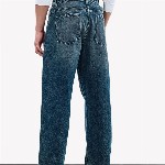 Snitch Men Baggy Fit Mid-Rise Light Fade Jeans