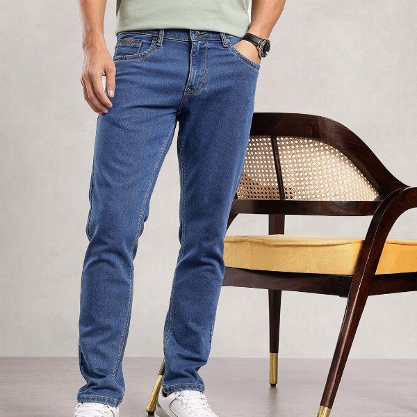 Nautica Men Active Flex Slim Fit Mid-Rise Jeans