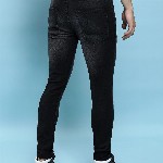 HIGHLANDER Men Skinny Fit Clean Look Light Fade Whiskers Stretchable Jeans