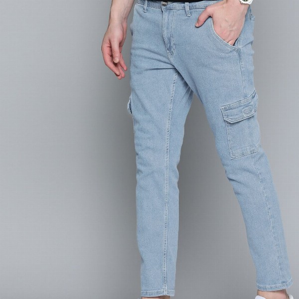 Mast & Harbour Men Blue Slim Fit Stretchable Jeans