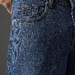 FCUK Men Smart Mid-Rise Baggy Pure Cotton Jeans