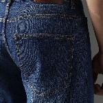 FCUK Men Smart Mid-Rise Light Fade Baggy Pure Cotton Jeans