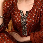 Anouk Women Floral Printed Regular Pure Cotton Kurta with Trousers & With Dupatta