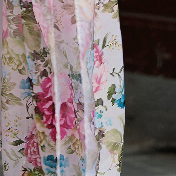 Indo Era Floral Embroidered Thread Work A-Line Kurta With Trousers & Dupatta