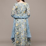 aarke Ritu Kumar Floral Printed Regular Kurta with Trousers & With Dupatta
