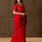 NUD Embellished Embroidered Saree