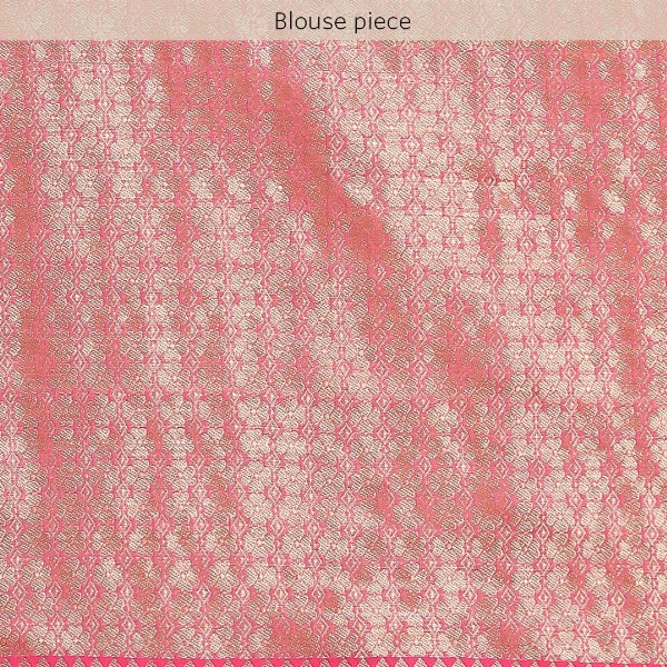 Silk Land Woven Kalamkari Art Silk Chanderi Digital Print Saree