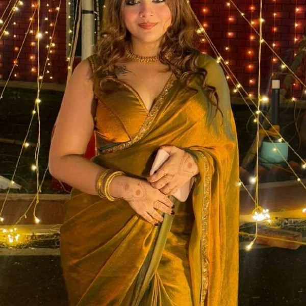 BAESD Beads and Stones Banarasi Saree