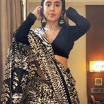 KALINI Kalamkari Printed Block Print Saree