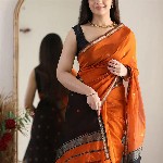 KALINI Woven Design Zari Banarasi Saree