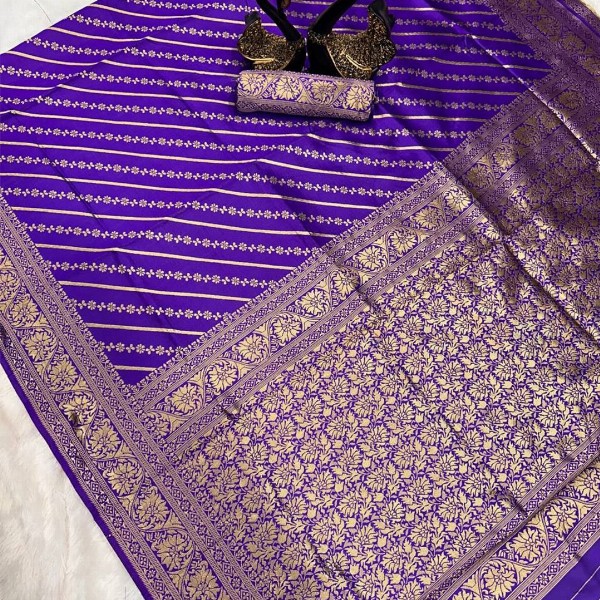 Marziyaa Woven Design Banarasi Saree