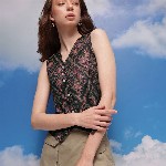CORSICA Indie Floral Printed Vest