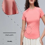 CAVA Women Coral Training Tee