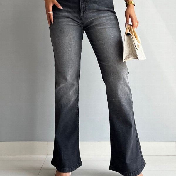 Off Duty India Women Midnight Ash Bootcut Jeans