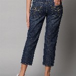 Chemistry Denim Mid Rise Straight Leg Whiskers Jeans