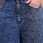 SASSAFRAS BASICS Women Straight Fit High-Rise Clean Look Heavy Fade Jeans