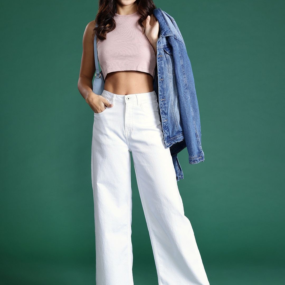 DressBerry Women Wide Leg Jeans