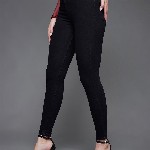 Miss Chase Women Black Skinny Fit High-Rise Jeans