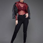 Miss Chase Women Black Skinny Fit High-Rise Jeans